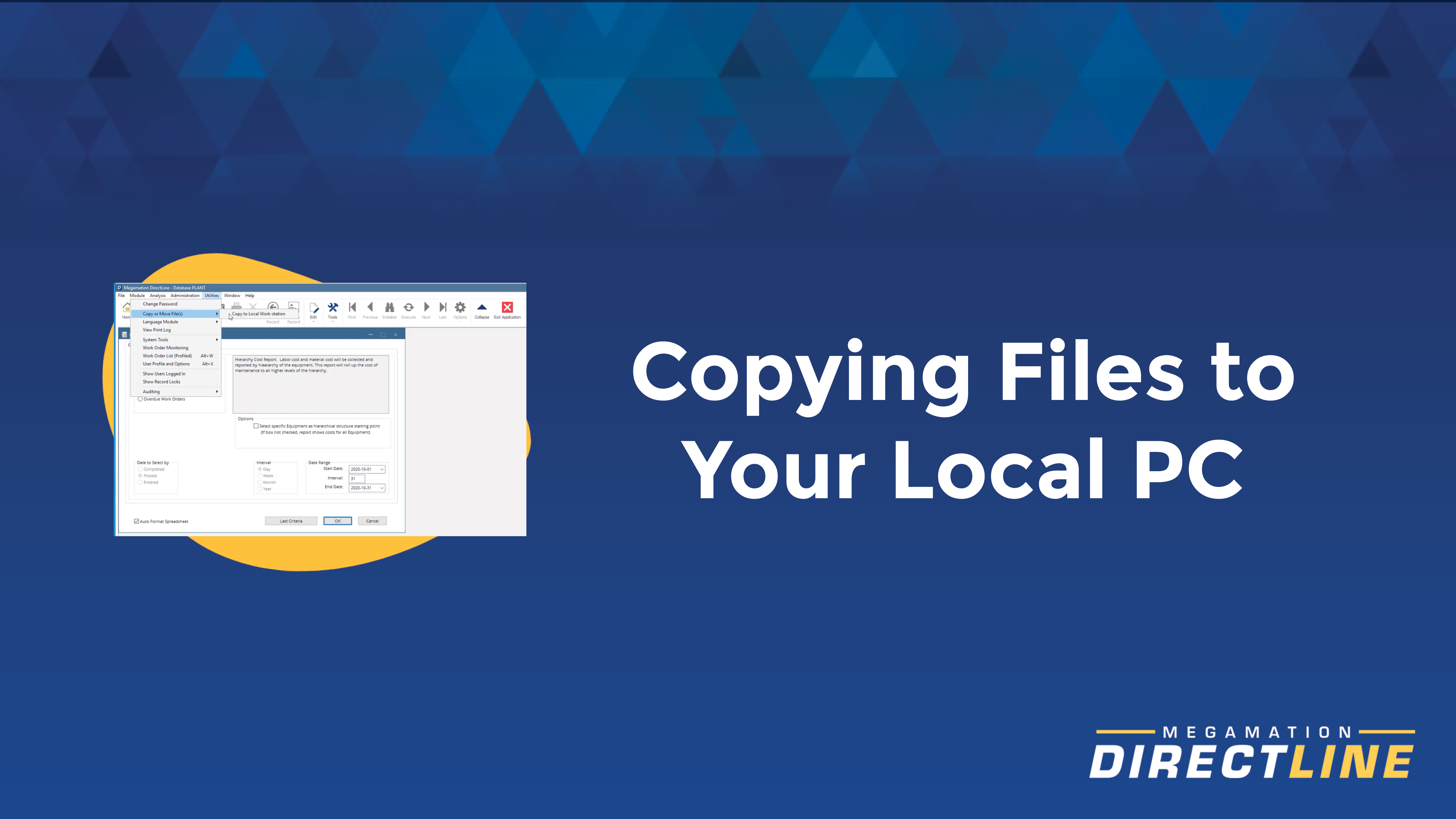 Copying Files to Your Local PC