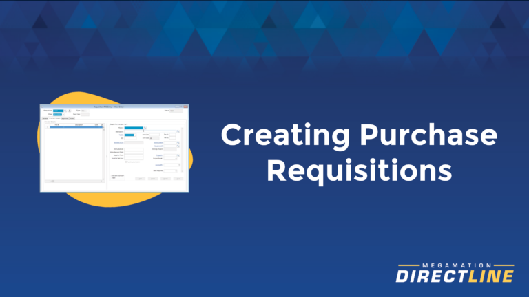 Creating Purchase Requisitions