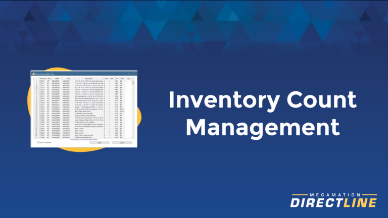 Inventory Count Management